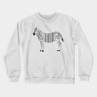 Zebarcode Crewneck Sweatshirt